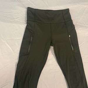 Dark green Athleta leggings